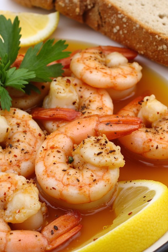 garlic shrimp with olive oil