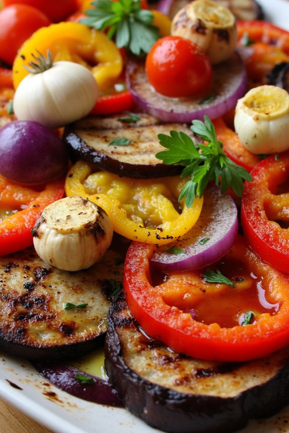 grilled vegetable summer delight