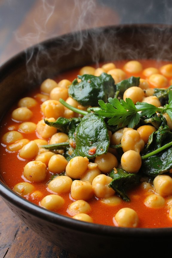 hearty andalusian hominy dish