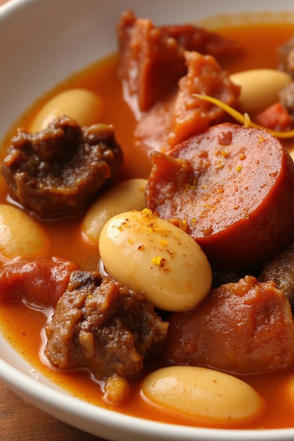 hearty asturian bean stew