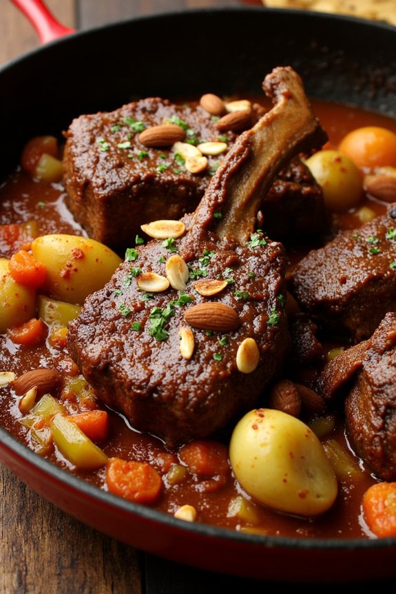 hearty catalan oxtail dish