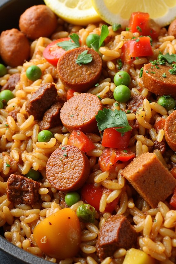 hearty flavorful one pot jambalaya
