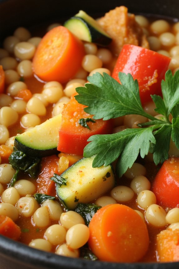 hearty hominy vegetable stew