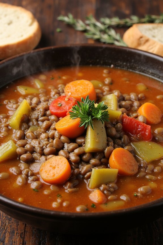 hearty lentil stew recipe