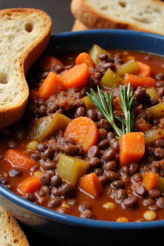 hearty lentil stew recipe