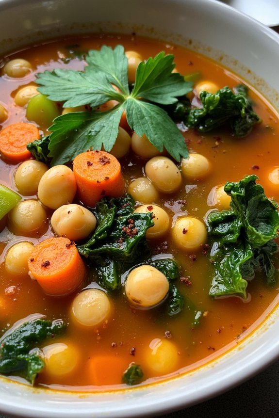 hearty nourishing spanish soup