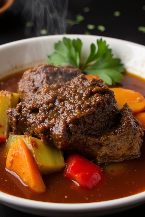 hearty oxtail stew recipe
