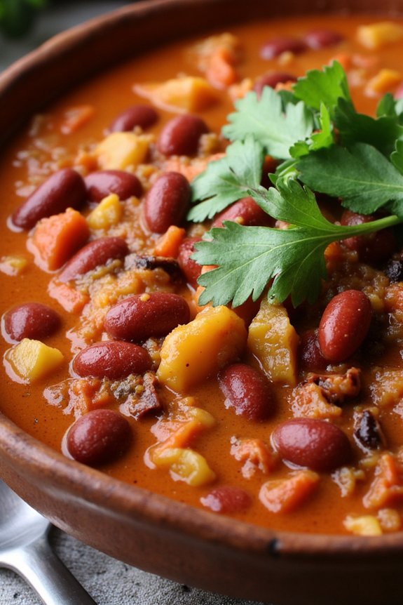 hearty smoky vegetarian chili