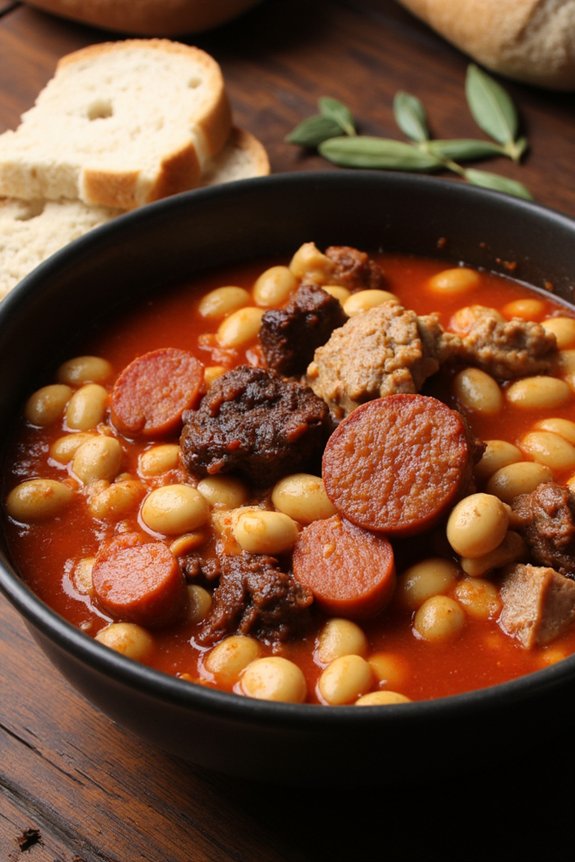 hearty spanish bean stew