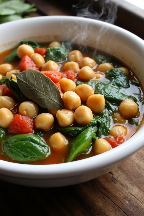 hearty spanish chickpea stew