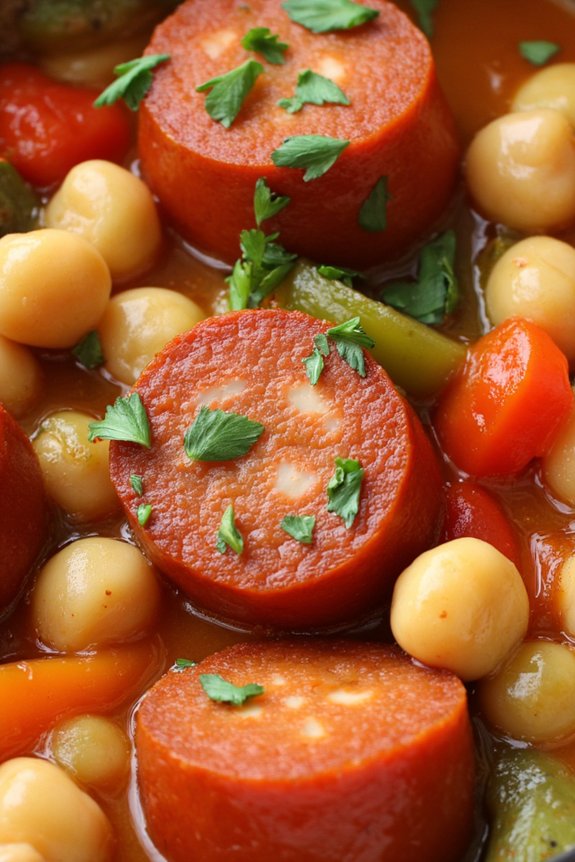 hearty spanish chickpea stew