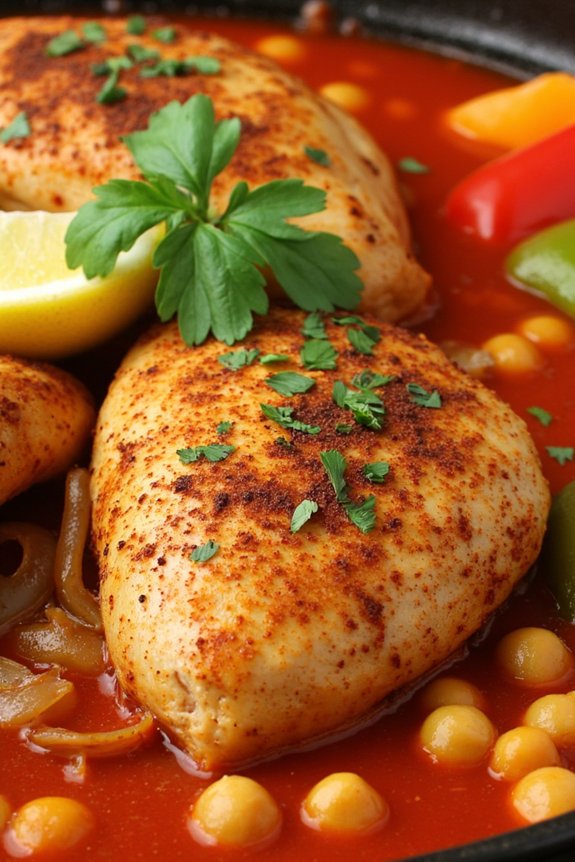 hearty spanish chickpea stew