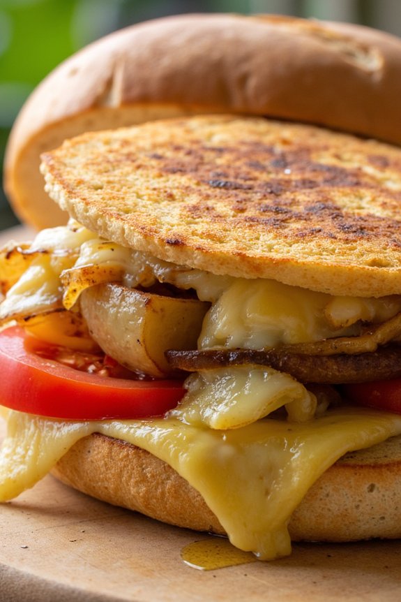 hearty spanish comfort sandwich