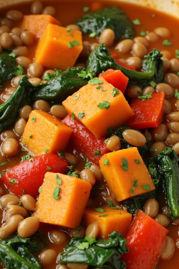 hearty spanish lentil stew