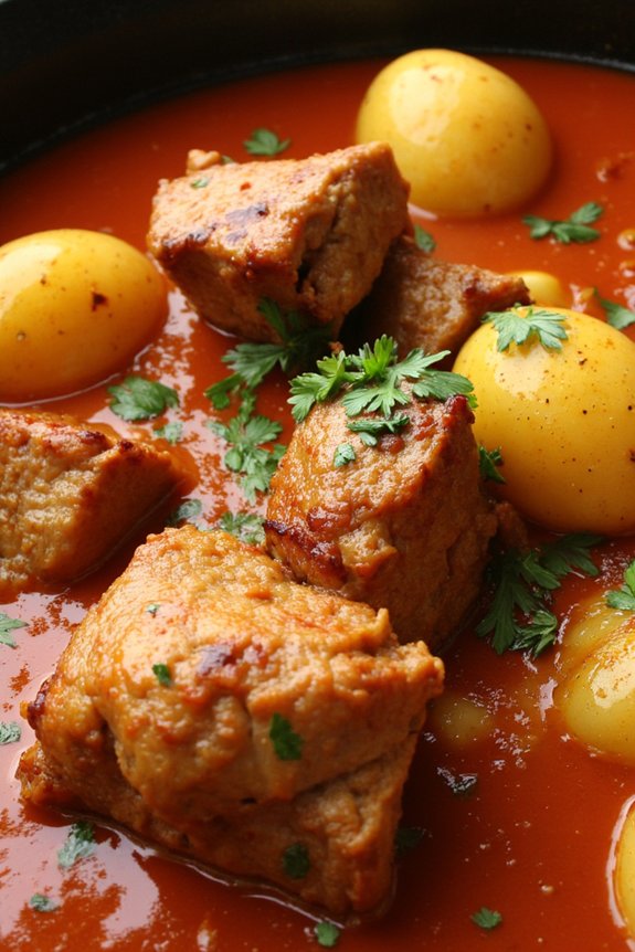hearty spanish pork stew
