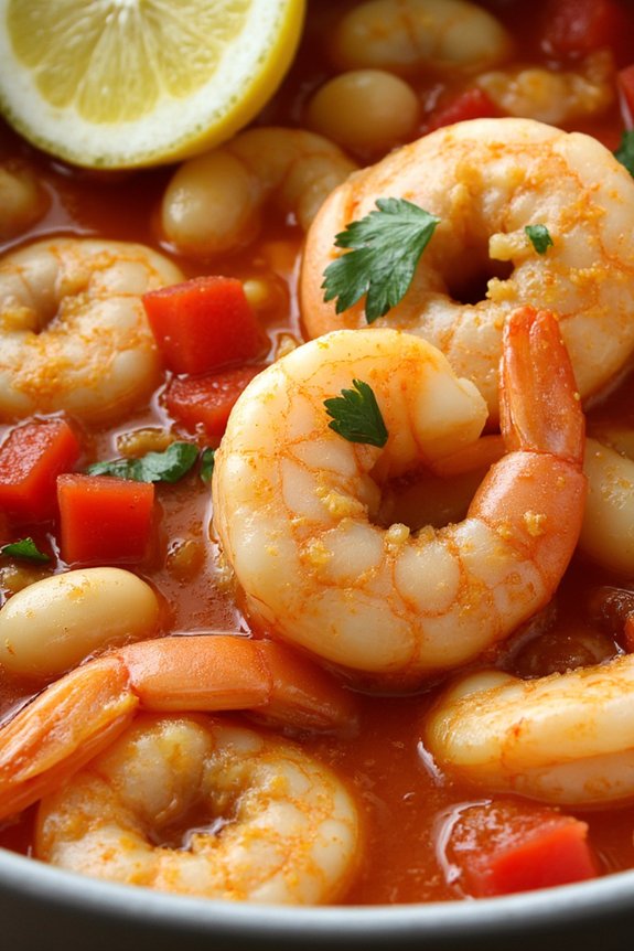 hearty spanish shrimp stew