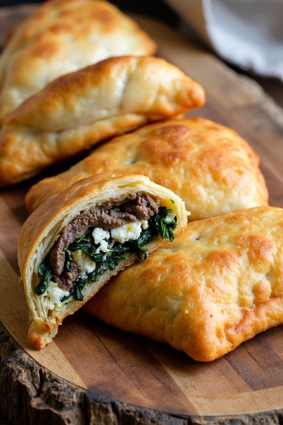lamb spinach empanadas recipe