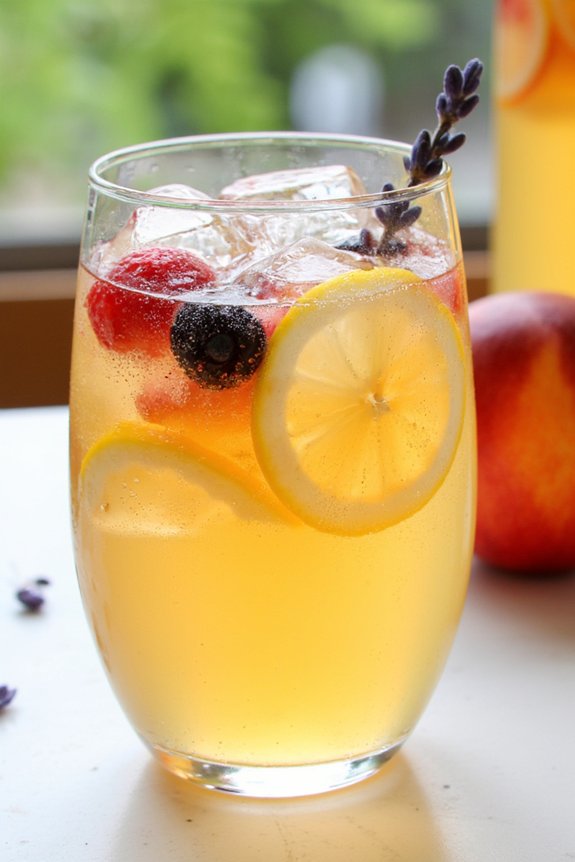lavender infused honey sangria recipe