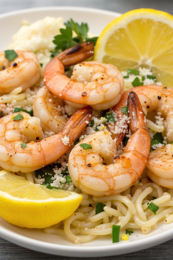 lemon garlic shrimp orzo