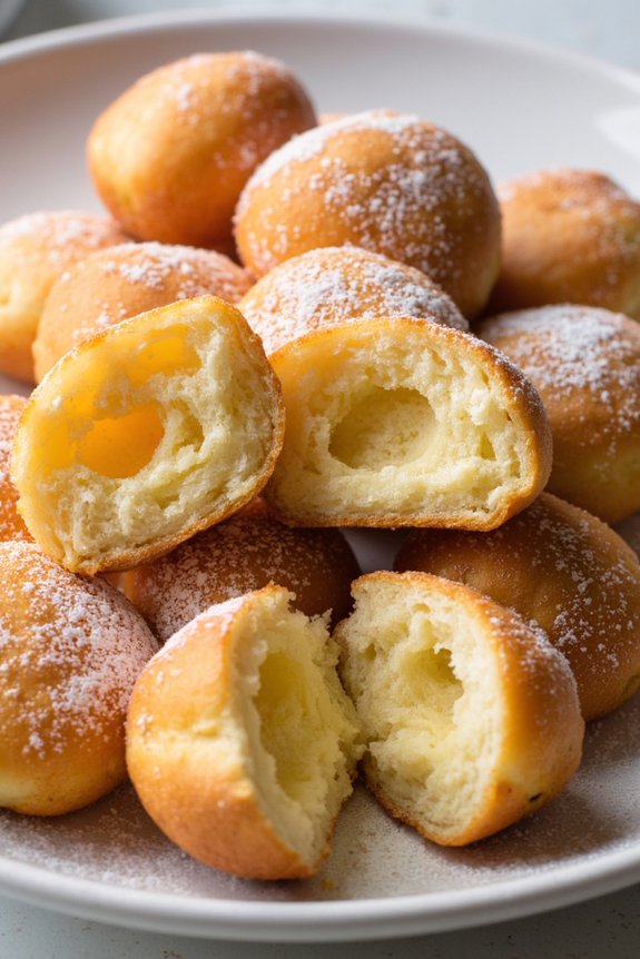 light and airy fritters