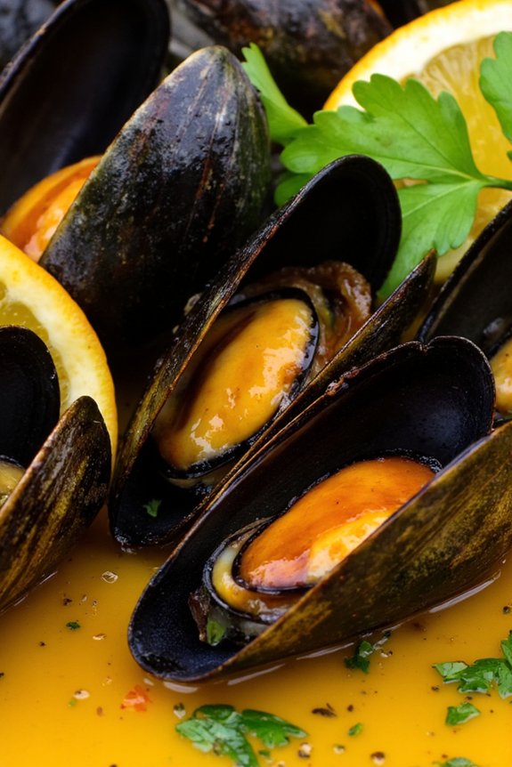 mediterranean mussels with citrus