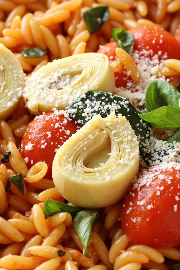 mediterranean orzo pasta dish