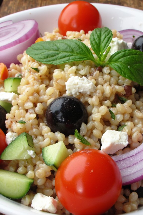 mediterranean quinoa salad delight