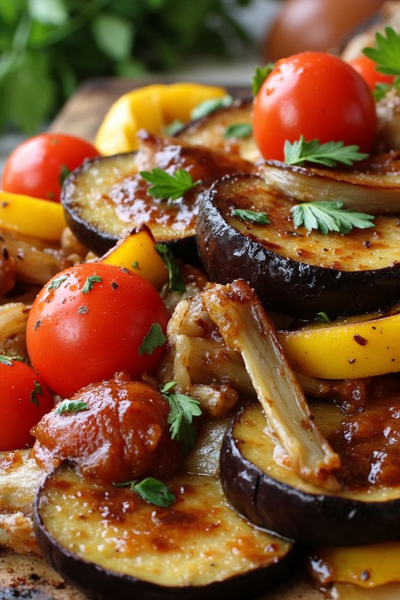 mediterranean roasted vegetable medley