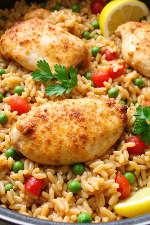 one pot chicken spanish rice