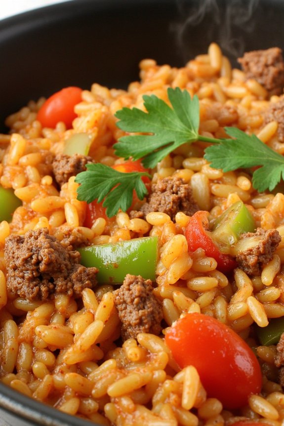 one pot spanish rice recipe
