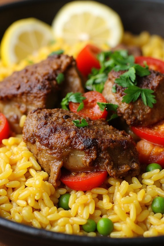 oxtail saffron paella recipe