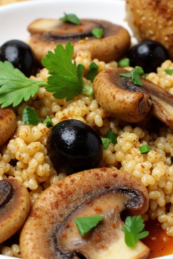 quinoa mushroom tapas recipe
