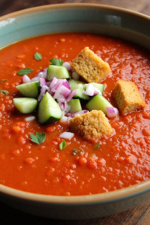 refreshing andalusian cold soup