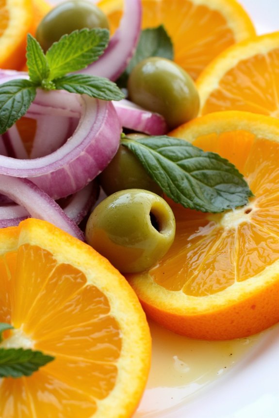 refreshing orange olive salad