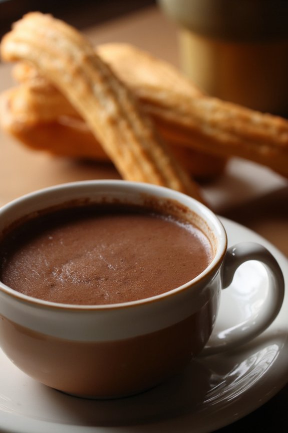 rich thick spanish chocolate