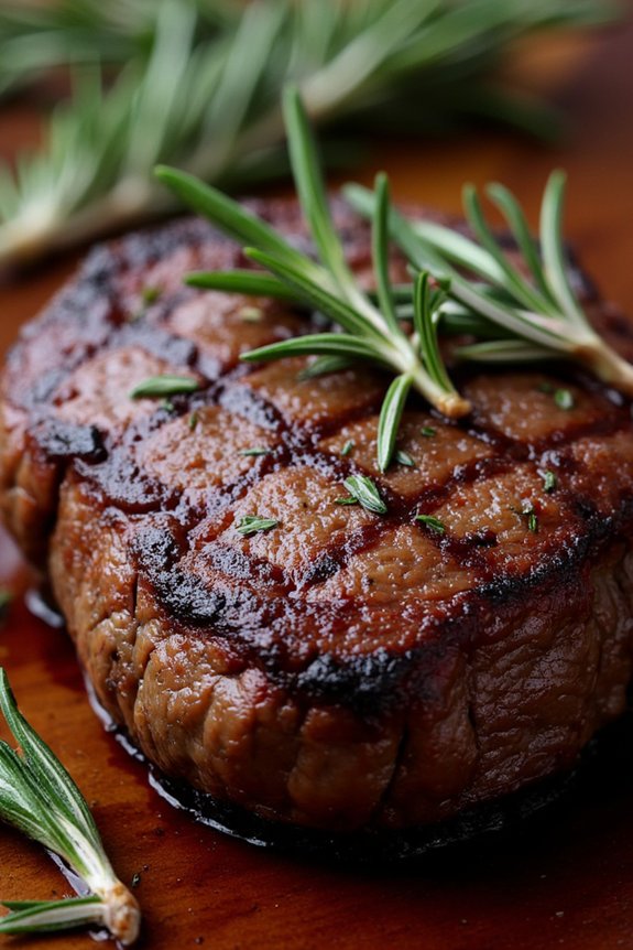 rioja wine marinated steak