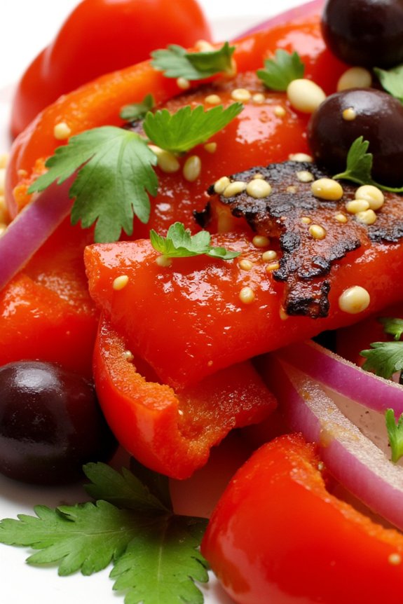 roasted pepper salad recipe