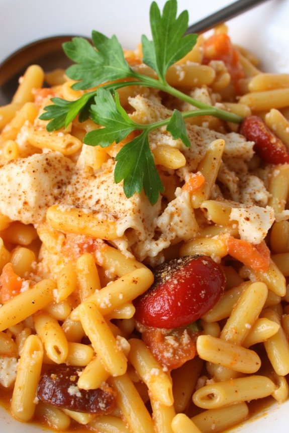 roasted red pepper orzo