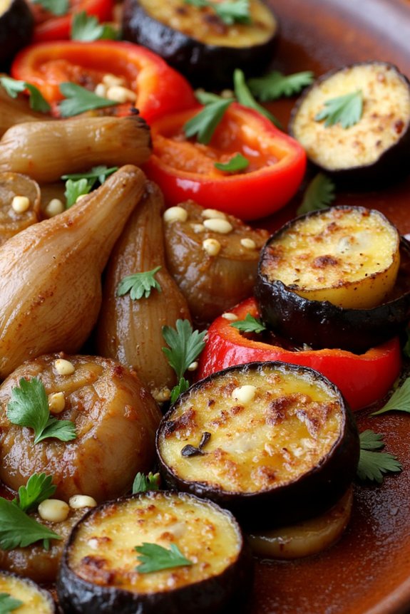 roasted vegetable salad delight