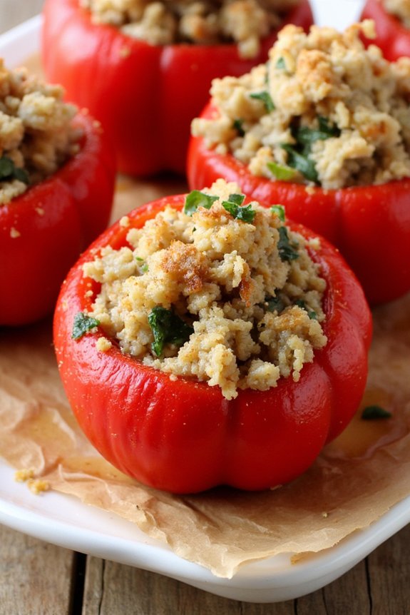sardine stuffed pepper delight