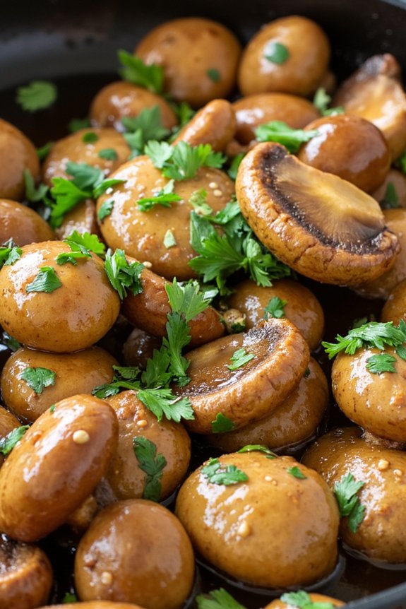 saut ed garlic mushroom recipe