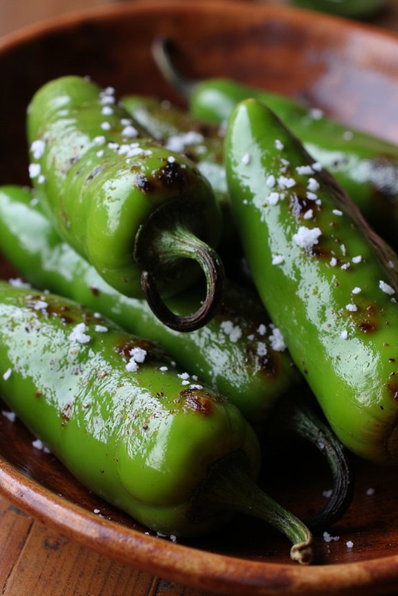 saut ed peppers with salt