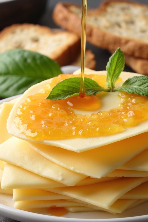 savory cheese and quince