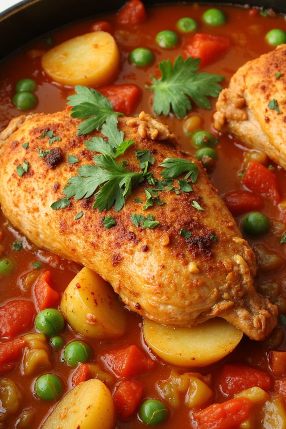 savory chicken stew recipe