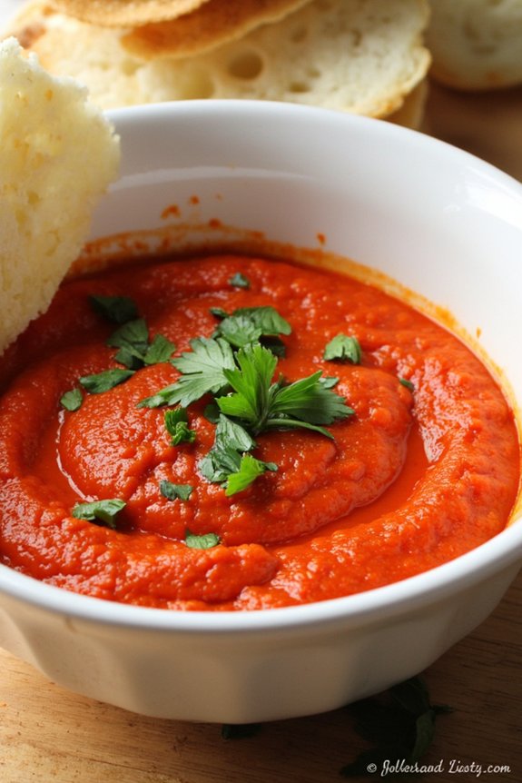savory garlic infused tomato sauce