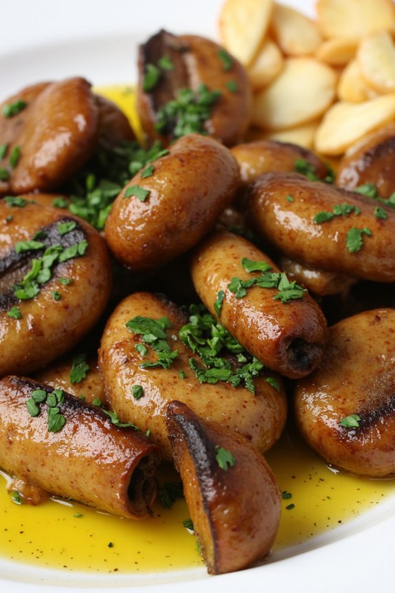 savory garlic mushroom delight