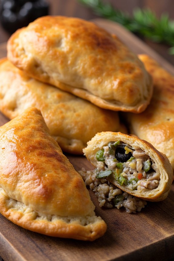 savory mediterranean empanada recipe