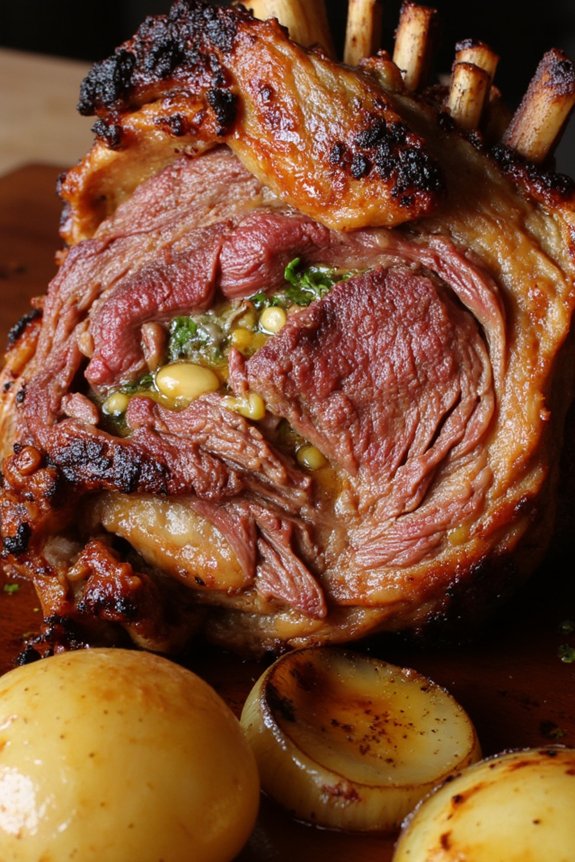savory roast lamb recipe