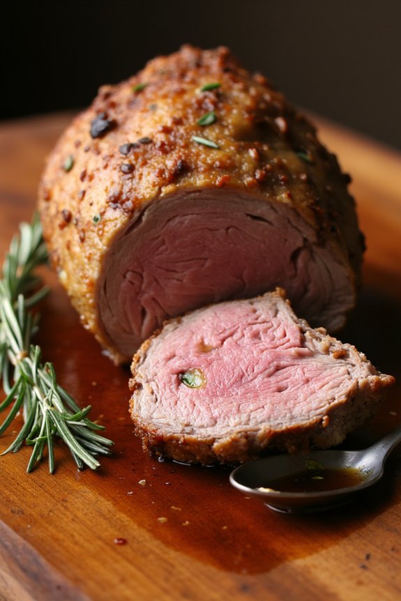 savory roasted lamb delight