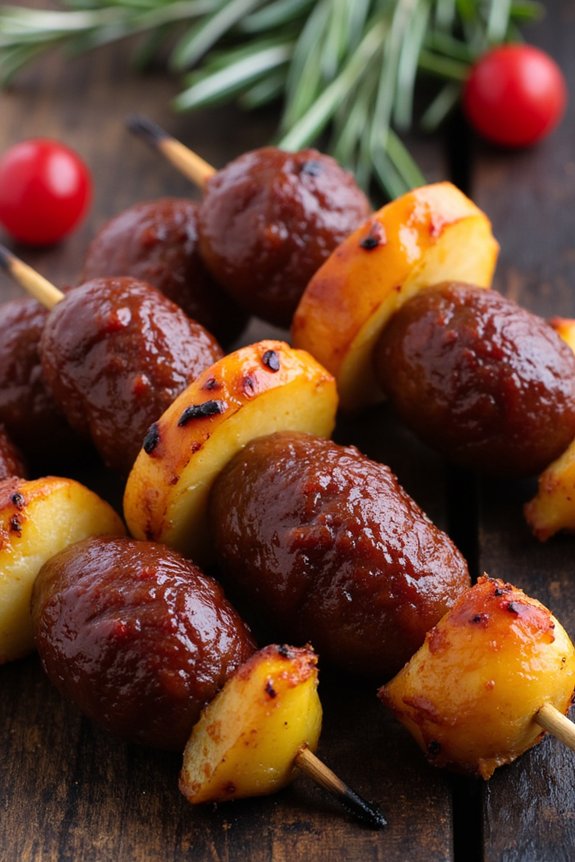 savory sausage sweet apples